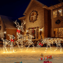 Renas de Led Decoração Natalina - Compre 2 Leve 3